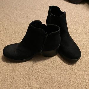 Womens chunky ankle boot